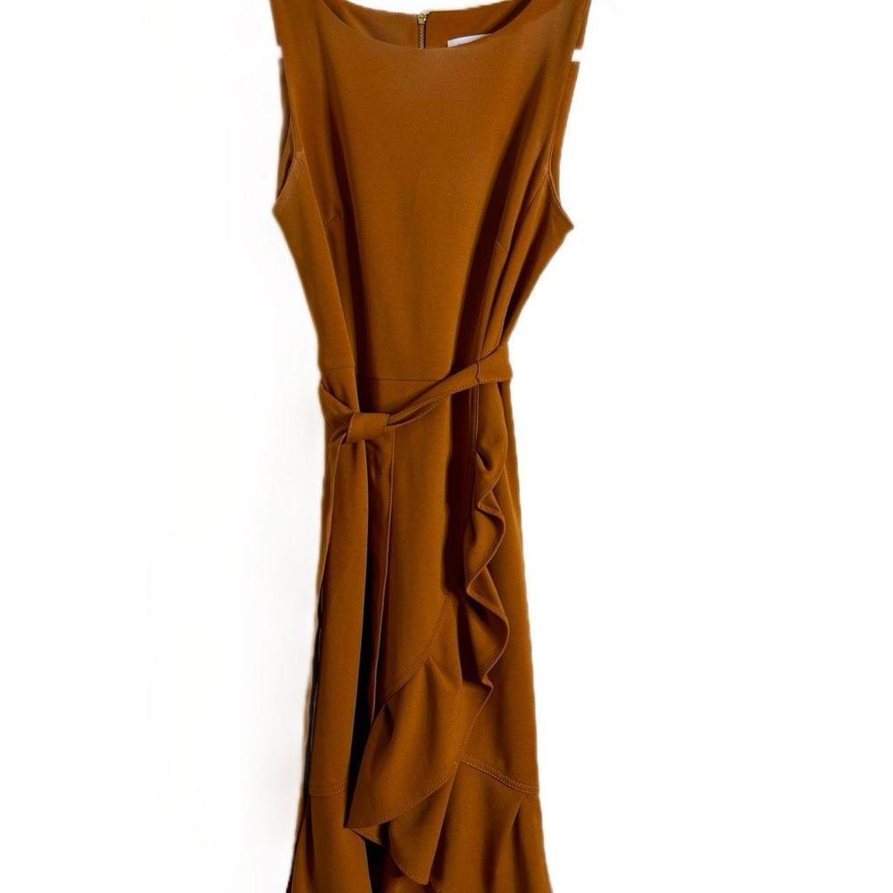 Calvin Klein Burnt Orange Dress